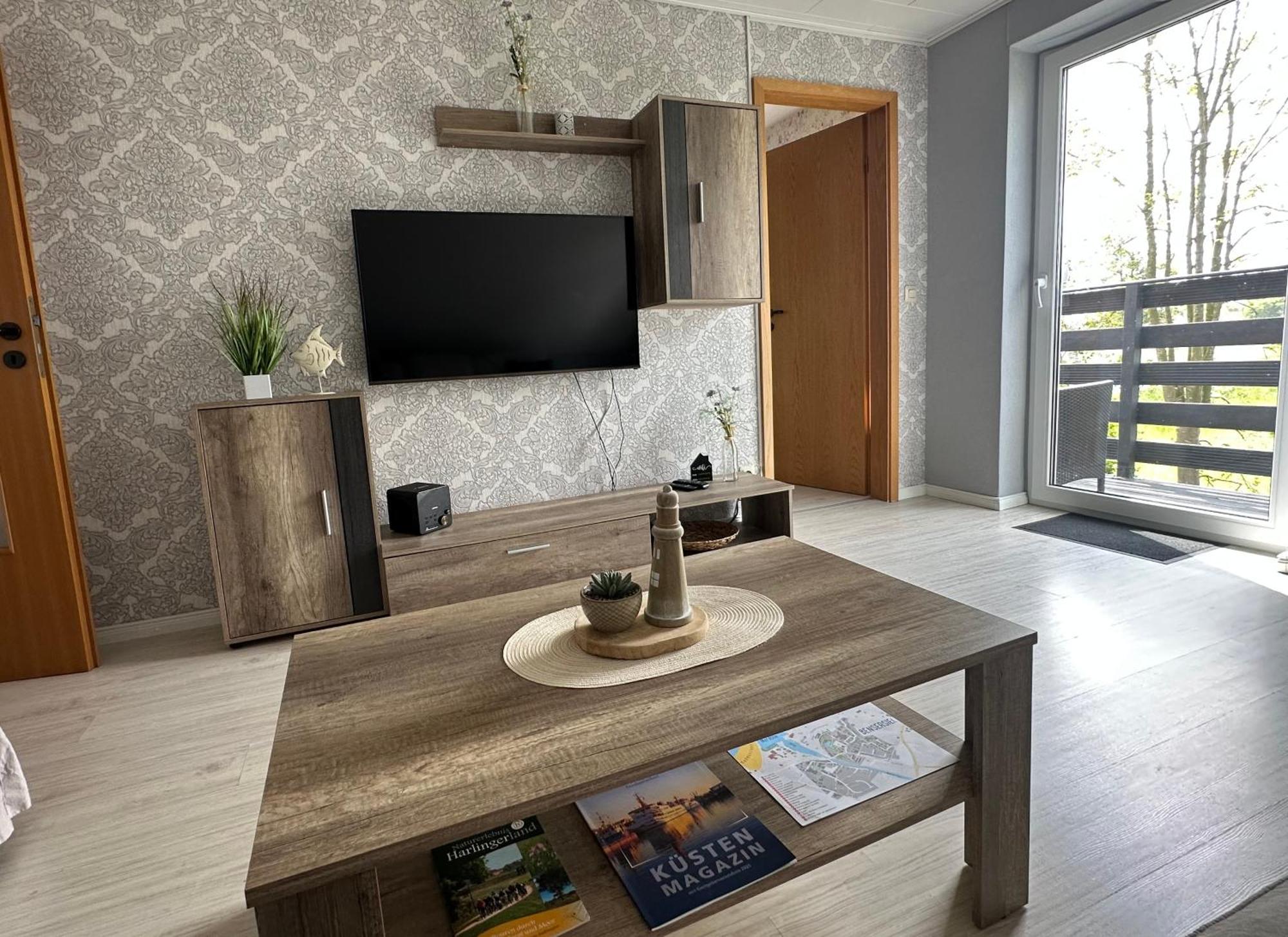 Rosenhaus Esens - Wohnung Backbord Kültér fotó